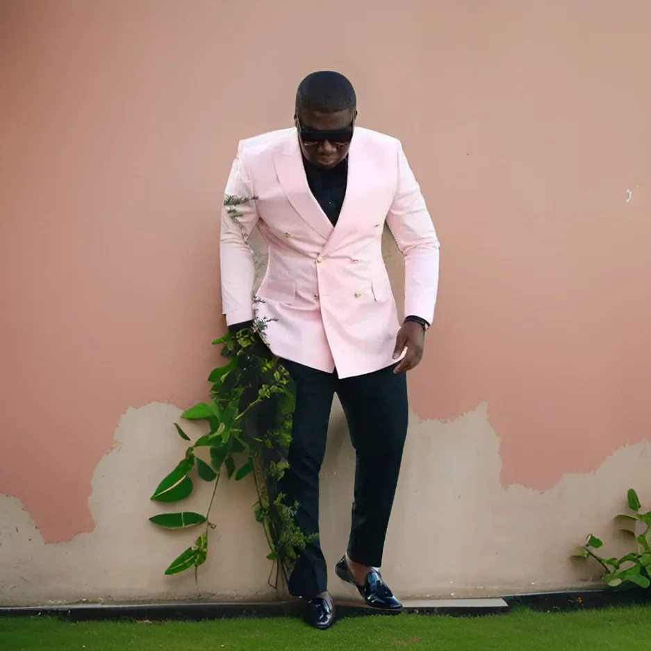 Men Formal Wear Clothes - Kruvaze Erkek Takım Elbise Slim Fit