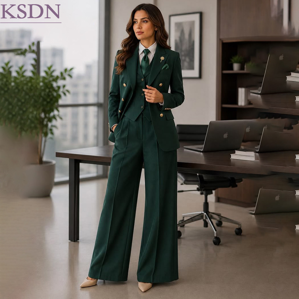 Double Breasted Blazer - İş için Özel Tasarım, Çift Düğmeli,