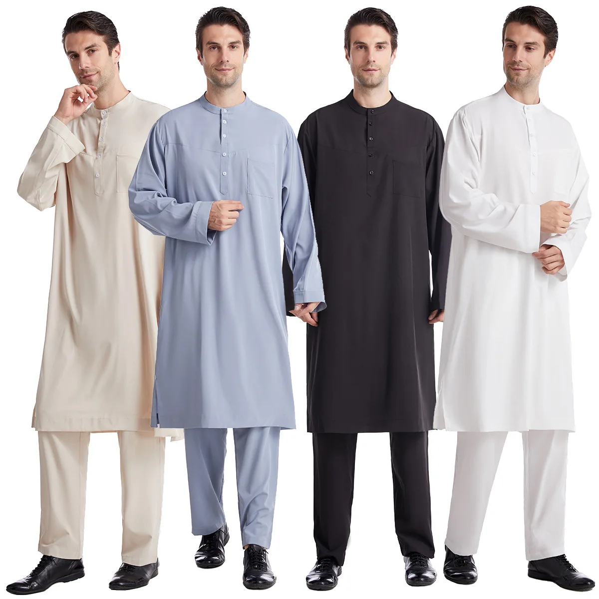 Men Formal Wear Dubai - Müslüman Erkekler İçin Cübbe Takım 2