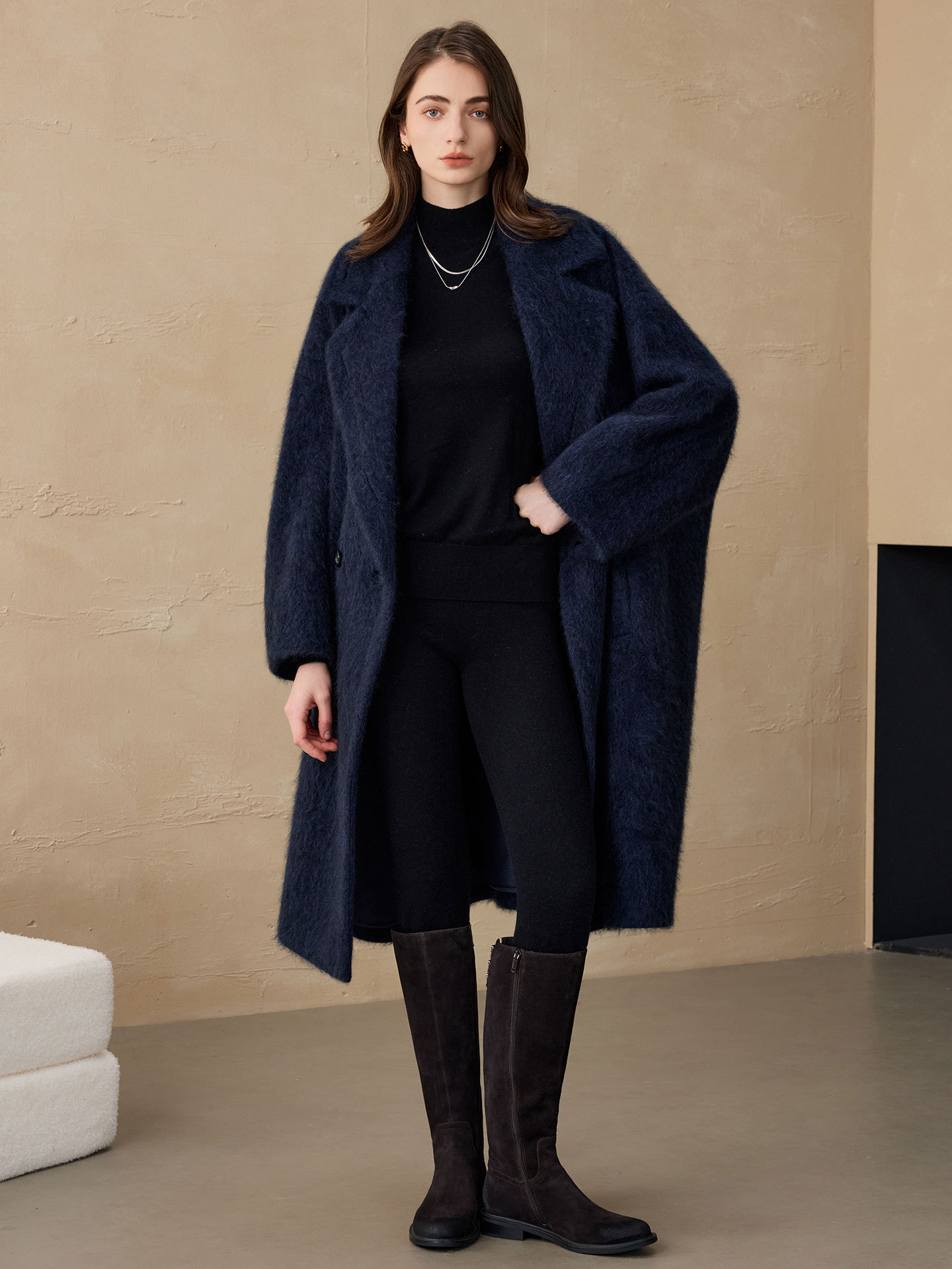 Allingentle Kadın Blazer Yünlü - Double Breasted Blazer incelemesi ve fiyatı