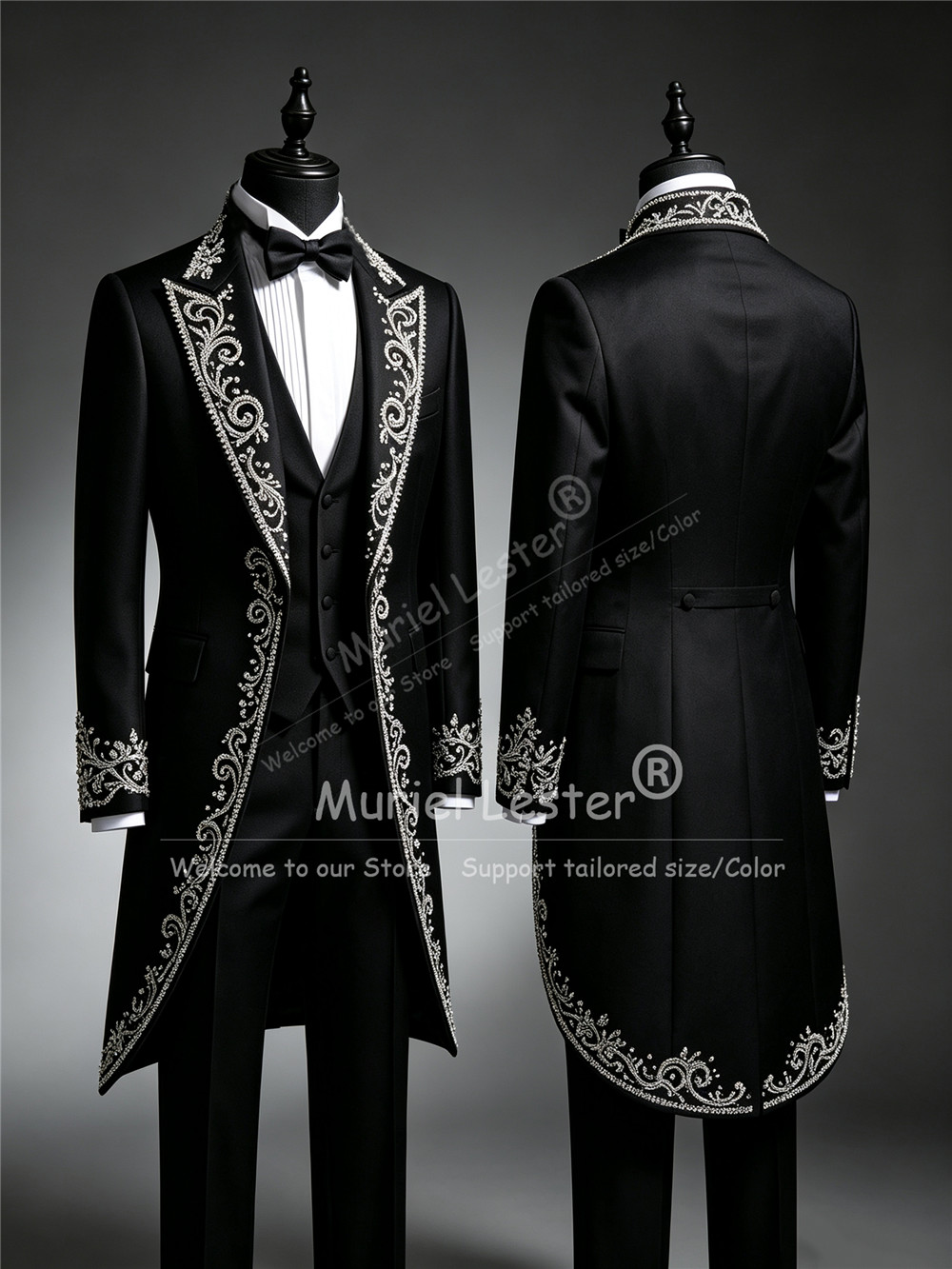 Erkek Parlak Kristal Boncuk İş - Men Formal Wear Clothes incelemesi ve fiyatı