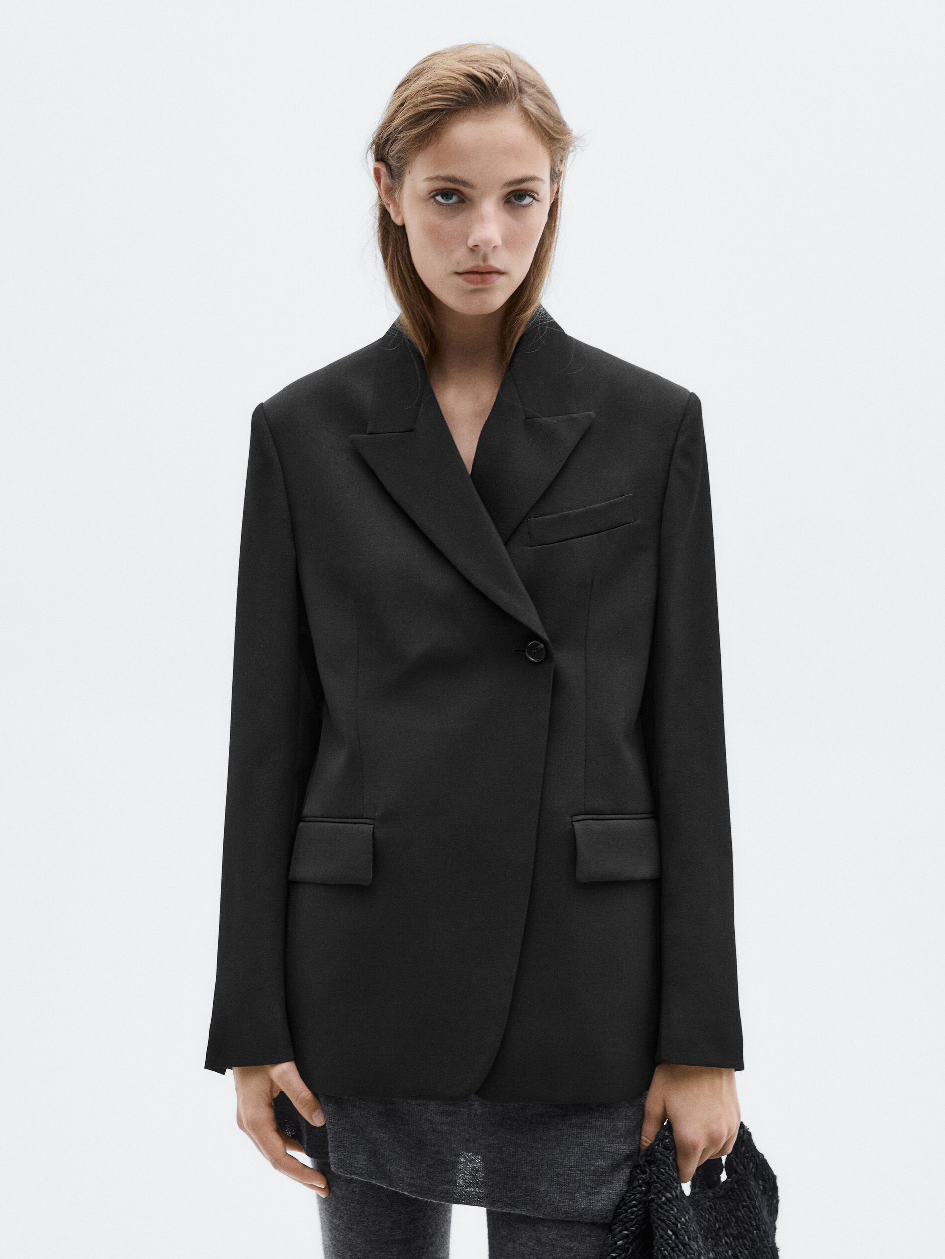 Allingentle Siyah Yünlü Kadın  - Double Breasted Blazer incelemesi ve fiyatı