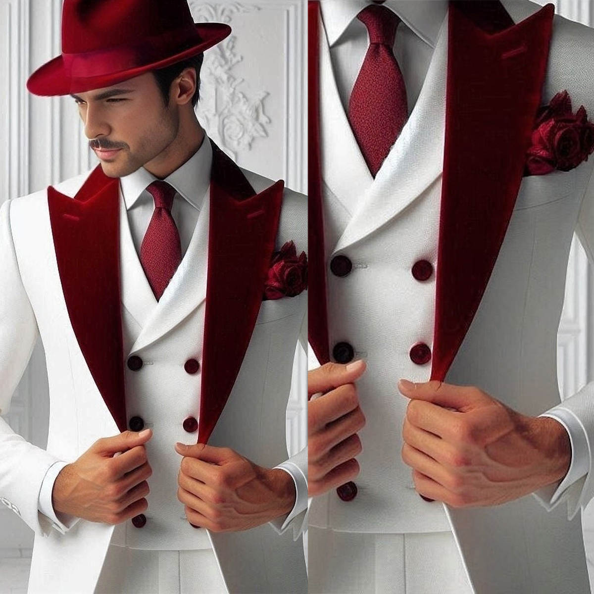 Resmi Erkek Smokinleri Kadife  - Men'S Formal Wear For Graduation incelemesi ve fiyatı