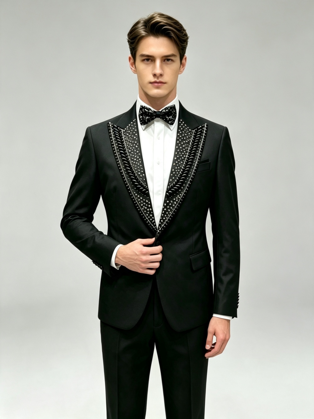 Resmi Düğün Smokinleri Taşlı 2 - Men'S Formal Wear For Graduation incelemesi ve fiyatı