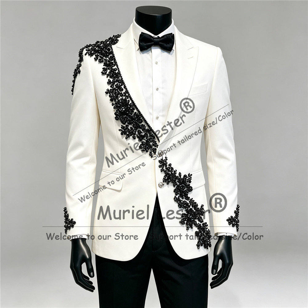 Lüks Elmas İşlemeli Takım Elbi - Men Formal Wear Clothes incelemesi ve fiyatı